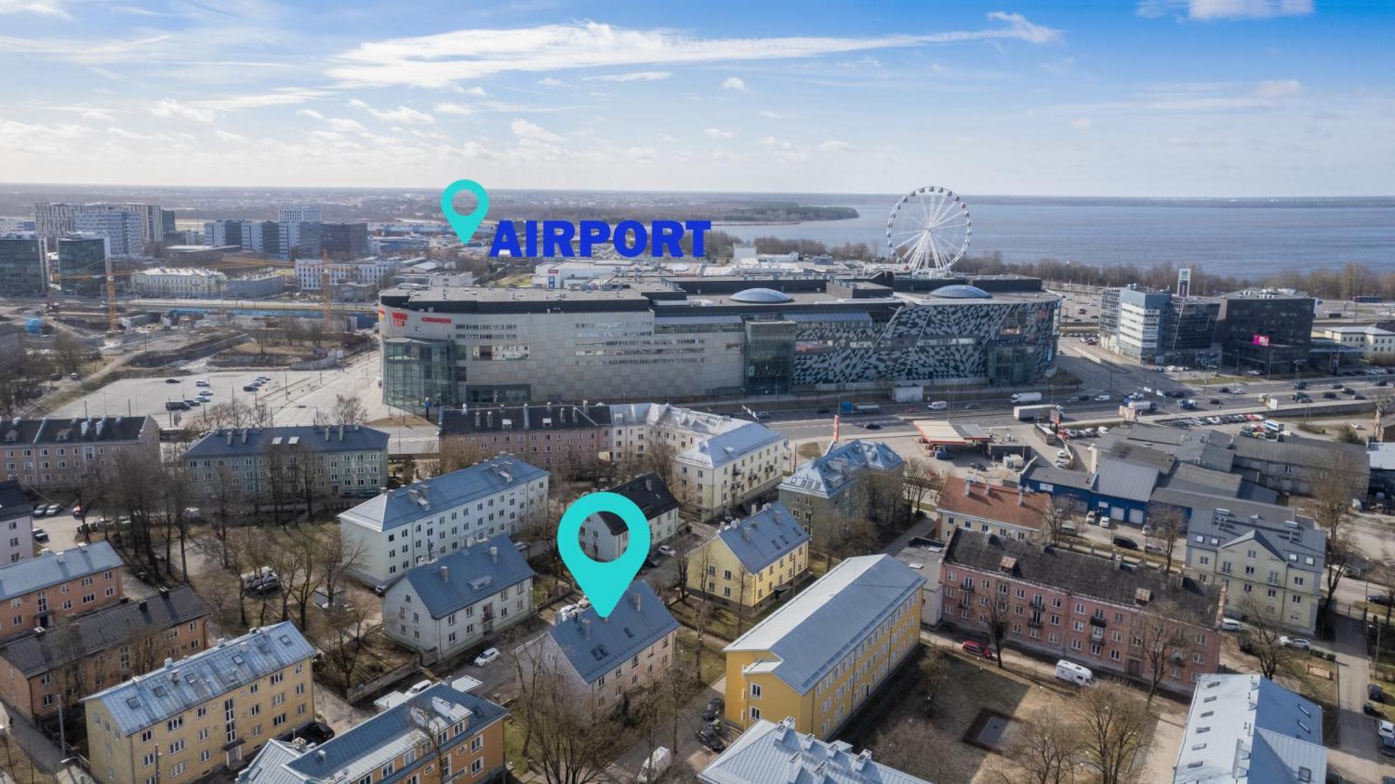 Revalia T1 Airport-Bus Station Studio Talin Exterior foto